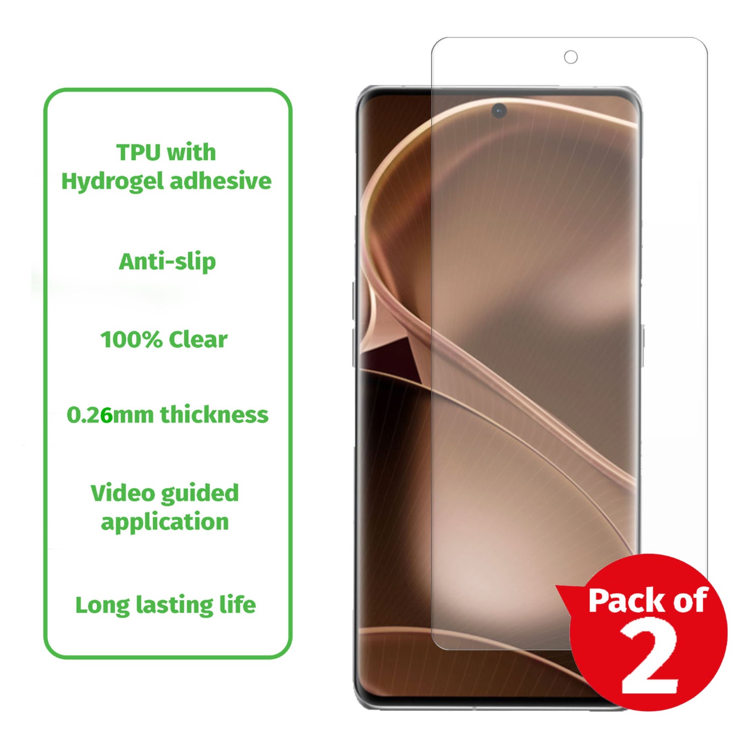 Screen Protector For Oppo Find X6 Pro Clear Cover FILM