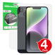 Apple iPhone 14 matte front and back screen protector anti glare paper like main image with text main image with box