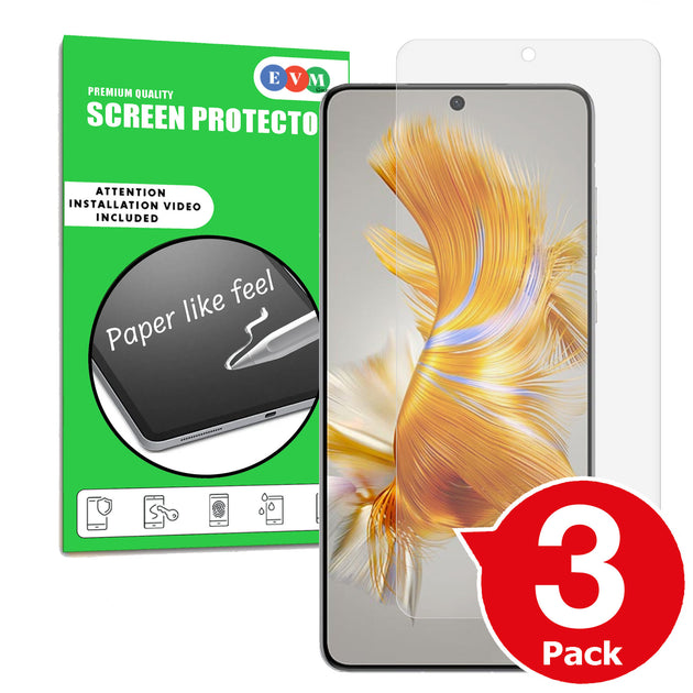 Huawei Mate 50 matte screen protector anti glare paper like main image with box