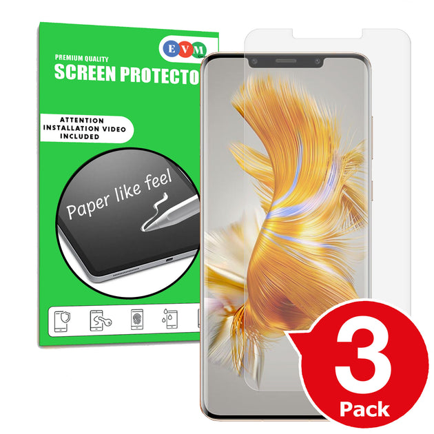 Huawei Mate 50 Pro matte screen protector cover anti glare paper like main image with box