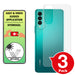 Huawei nova 10z matte back protector anti glare paper like application instructions image