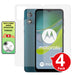 Motorola Moto E13 matte front and back screen protector paper like antiglare cover application instructions image