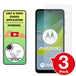 Motorola Moto E13 screen protector matte anti glare paper like cover application instructions image