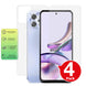 Motorola Moto G13 matte front and back screen protector cover paper like anti glare summary image