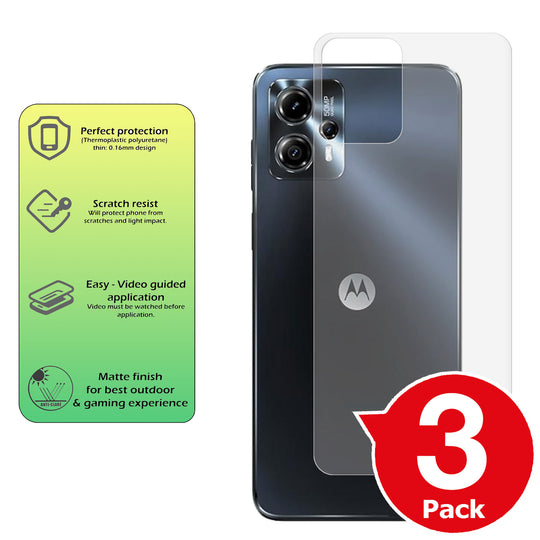 Motorola Moto G23 matte back protector cover anti glare paper like summary image