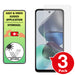 Motorola Moto G23 matte screen protector cover paper like anti glare application instructions image