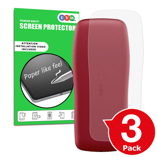 Nokia 105 Plus 2022 matte back protector cover anti glare paper like main image with box