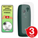 Nokia 6310 2021 matte back protector anti glare paper like cover application instructions image