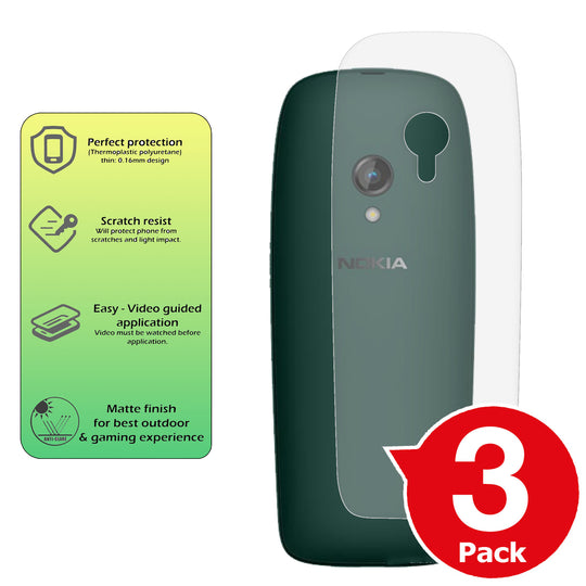 Nokia 6310 2021 matte back protector anti glare paper like cover summary image