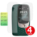 Nokia 6310 2021 matte front and back screen protector paper like antiglare cover summary image