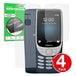 Nokia 8210 4G matte front and back screen protector cover paper like anti glare main image with box