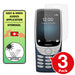 Nokia 8210 4G matte screen protector cover paper like anti glare application instructions image