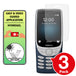 Nokia 8210 4G matte screen protector cover paper like anti glare application instructions image