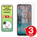 Nokia C12 matte screen protector cover paper like anti glare application instructions image