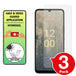 Nokia C31 matte screen protector cover anti glare paper like application instructions image