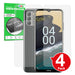 Nokia G400 matte front and back screen protector paper like antiglare cover main image with box