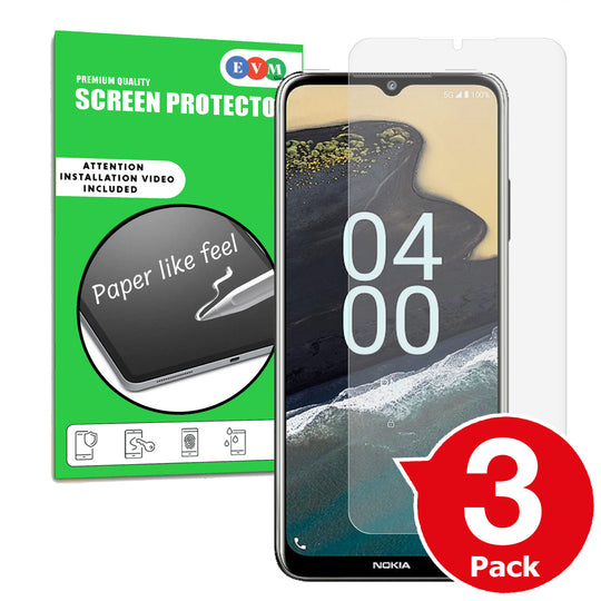Nokia G400 screen protector matte anti glare paper like cover main image with box