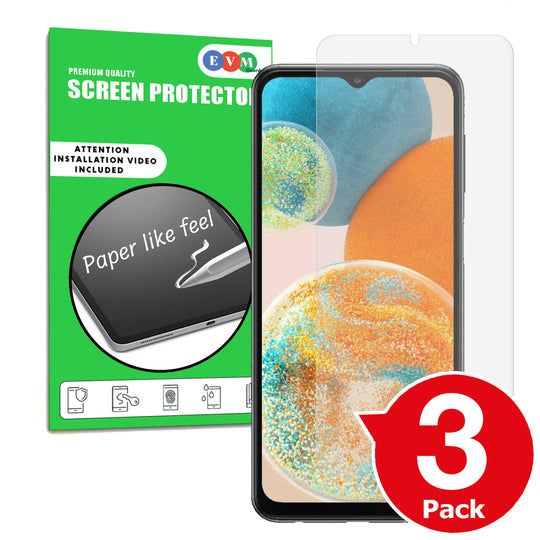 Samsung Galaxy A23 5G matte screen protector anti glare paper like main image with box