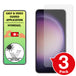Samsung Galaxy S23 matte screen protector anti glare paper like application instructions image