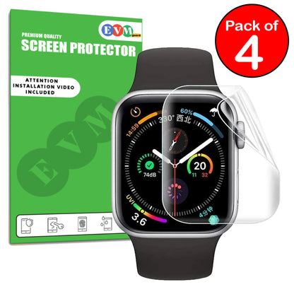 evmGuard Screen Protector For Apple Watch Series 2 3 4 5 6 7 8 SE 2022 ULTRA Clear Cover FILM